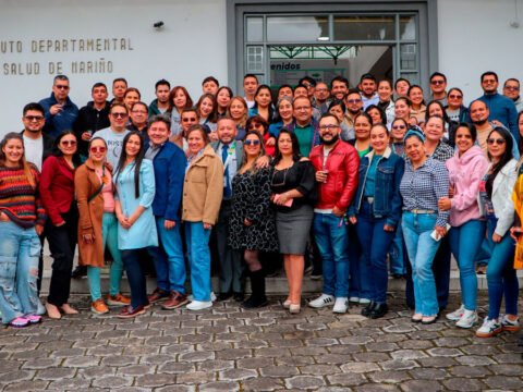 Funcionarios del Instituto Departamental de Salud de Nariño