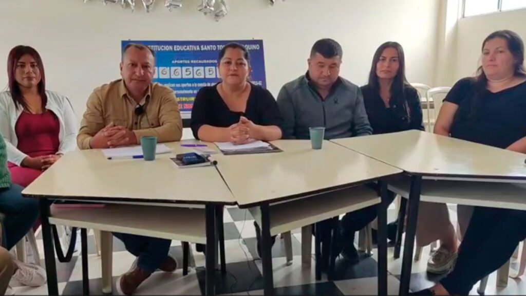 Junta de padres de familia de la IESTA de Sandoná