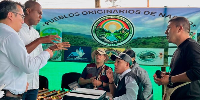 Comunidades Awá definen compromisos para fortalecer su organización en Nariño