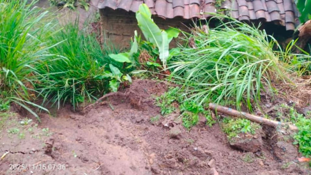 Deslizamiento en La Quinua, Ancuya