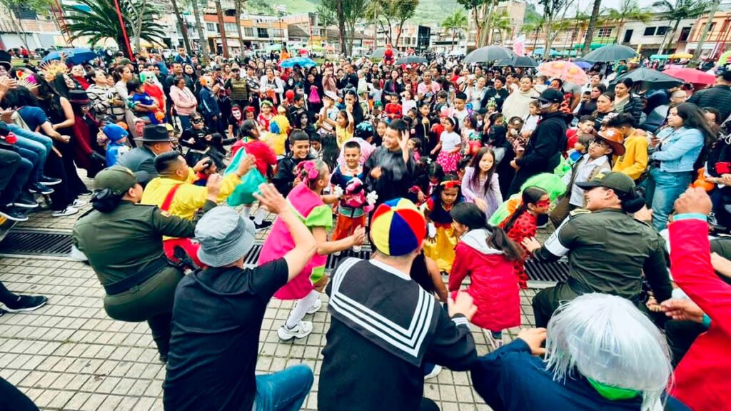Día Dulce de los niños en Sandoná