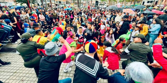 Día Dulce de los niños en Sandoná