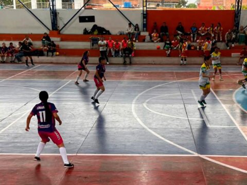 Fútbol sala femenino en Sandoná