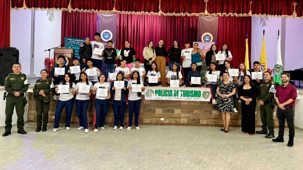 Grados de guardianes de turismo en Sandoná