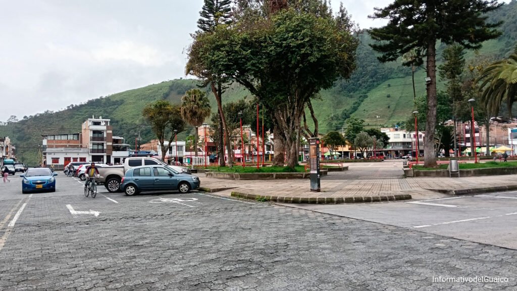 Parque principal de Sandoná