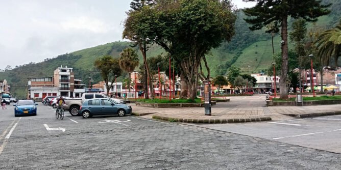 Parque principal de Sandoná