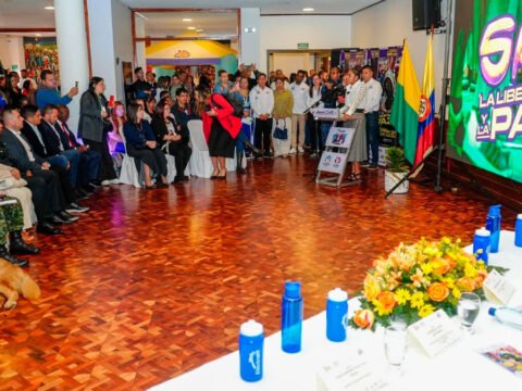 Presentación de la carrera 5K en Pasto