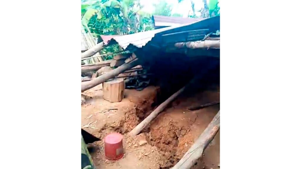Colapso de una vivienda en El Peñol, Nariño