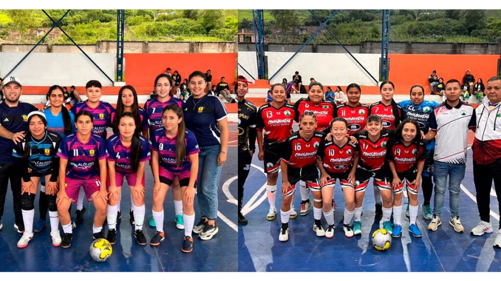 Equipos de fútbol sala femenino de Linares y Consacá