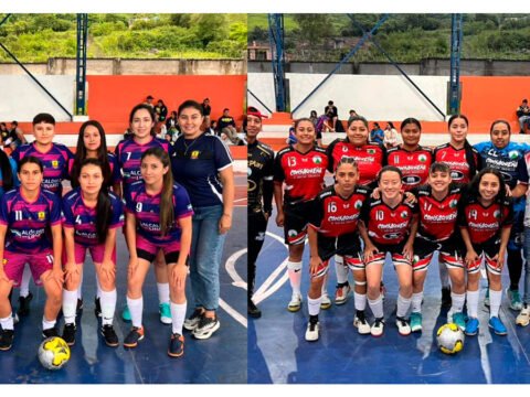 Equipos de fútbol sala femenino de Linares y Consacá