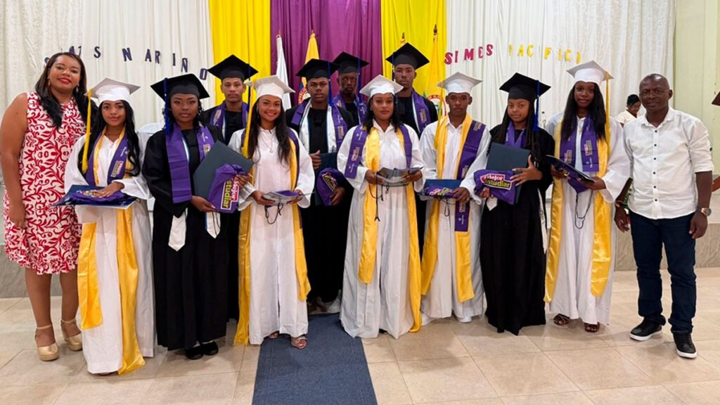 Estudiantes del sector rura de Olaya Herrera grados 11