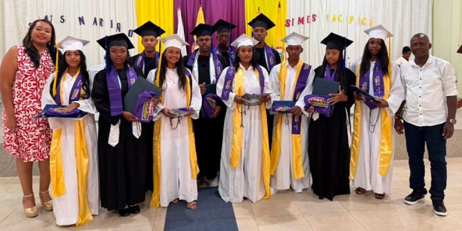 Estudiantes del sector rura de Olaya Herrera grados 11