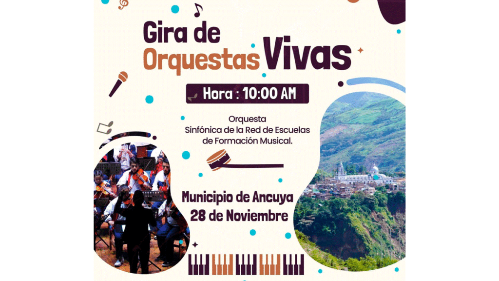 Gira de orquestas vivas