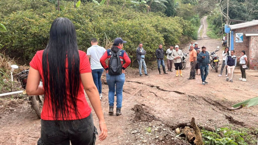 Hundimientos en El Peñol, Nariño