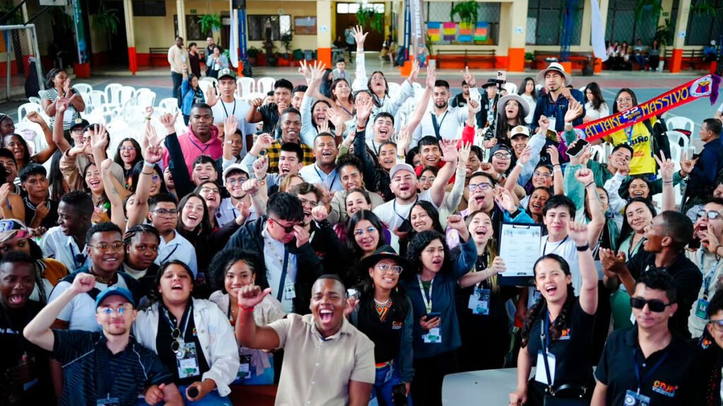 Jóvenes de Nariño firmaron agenda en Samanieg