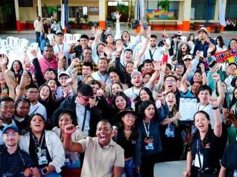 Jóvenes de Nariño firmaron agenda en Samanieg