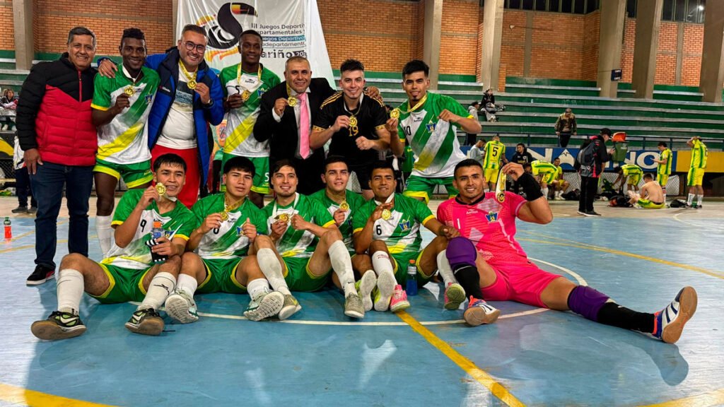 Los Andes, medalla de oro en fútbol de salón