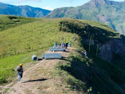 Obras en Cano Bajo, Km 41 de la vía Panamericana