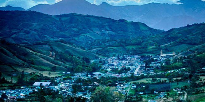 Panorámica de El Tambo, Nariño