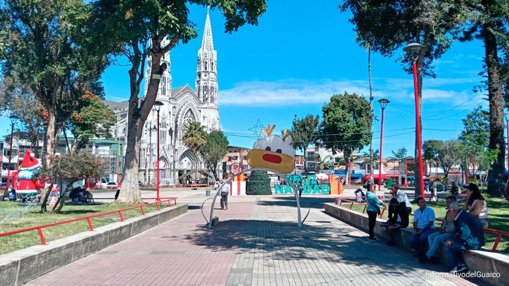 Parque principal de Sandoná