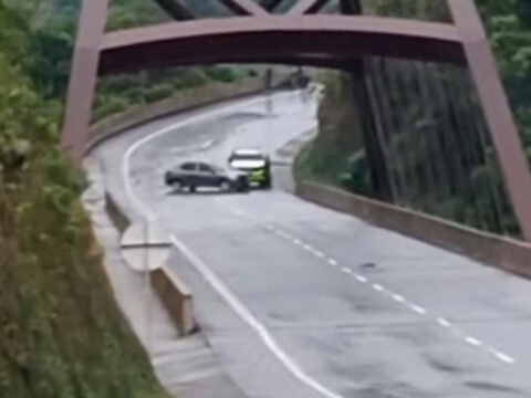 Puente Bermúdez, en lña vía Panamericana Pasto - Chachagüí