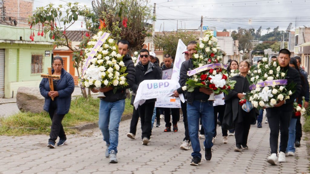 Regreso de los restos de Alirio Valenzuela a Cumbal