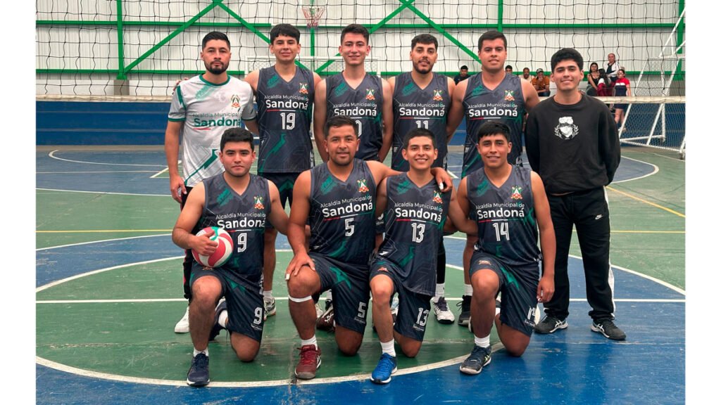 Sandoná voleibol finalista de los Juegos Departamentales