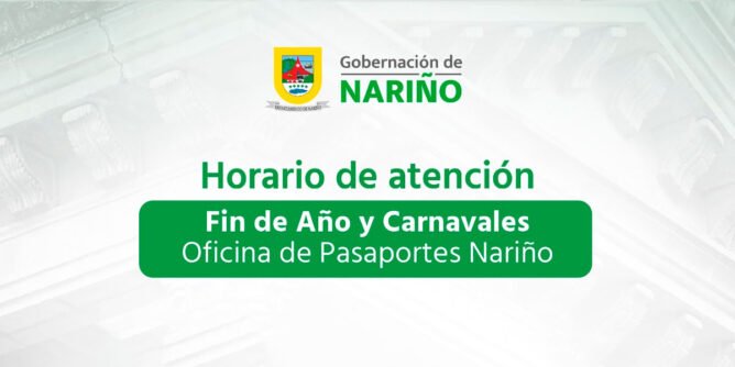 Trámite de pasaportes en Nariño