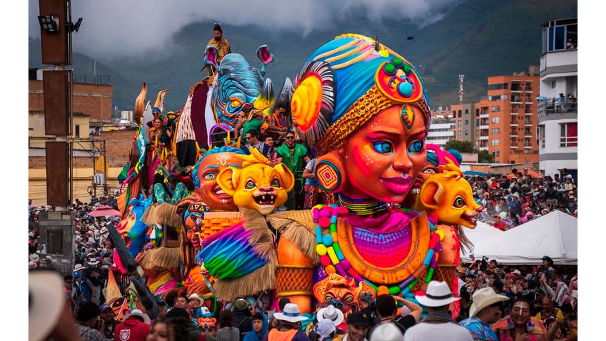 Carroza primera en Pasto