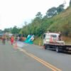 Accidente de tránsito en El Pescador en la vía Cali - Popayán