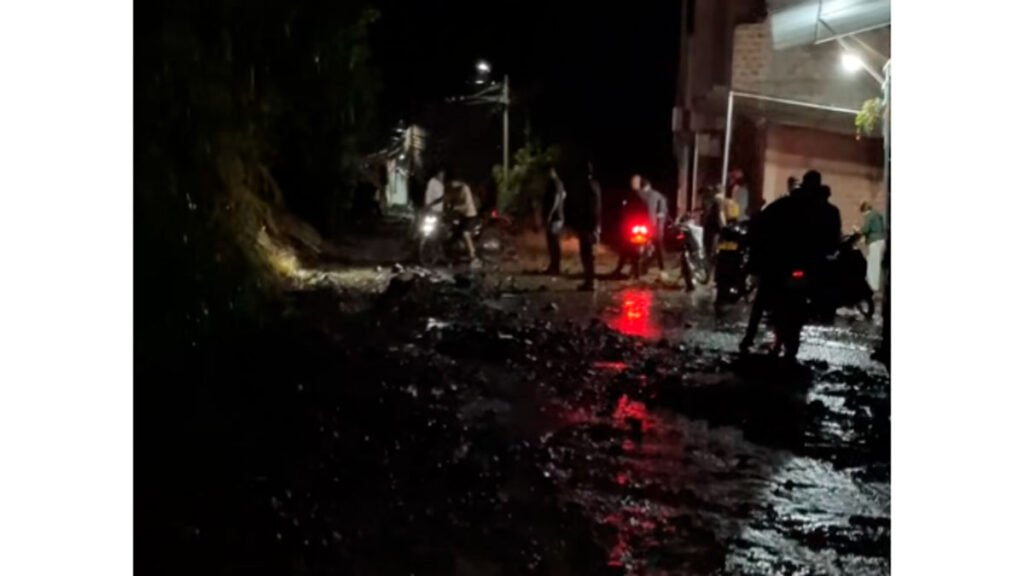 Avalancha en Samaniego