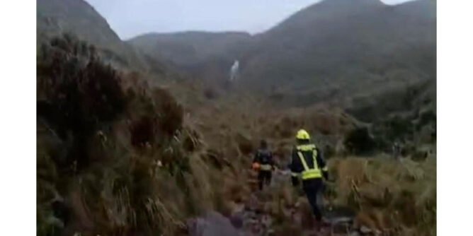 Búsqueda de joven desaparecido en el volcán Galeras