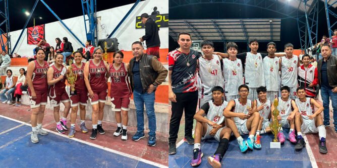 Campeones de baloncesto en Sandoná