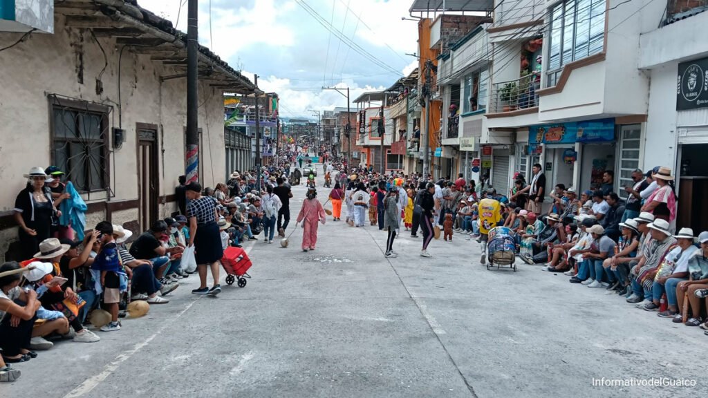 Carnaval en los municipios andinos
