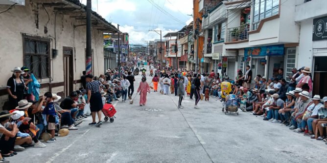 Carnaval en los municipios andinos