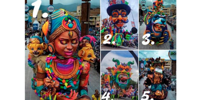 Cinco primeras carrozas