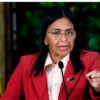 Delcy Rodríguez asume la presidencia interina de Venezuela