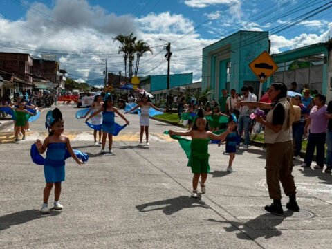 Desfile del Carnavalito en Sandoná