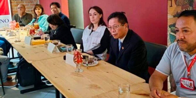 Embajador de Taiwán en Colombia visitó Ipiales