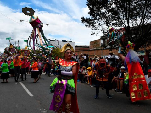 Entrada de la Familia Ipial en Ipiales