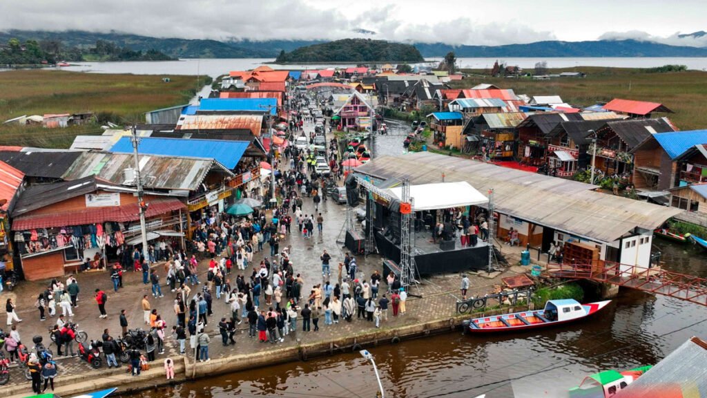 Festival de la trucha en la vereda El Puerto, El Encano, Pasto