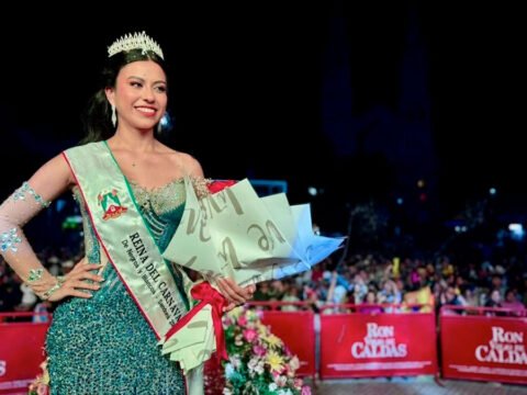 Luisa María Torres Portillo, reina del carnaval sandoneño