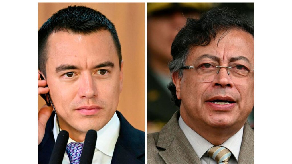 Presidente Noboa y presidente Petro