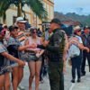 Policía en los carnavales