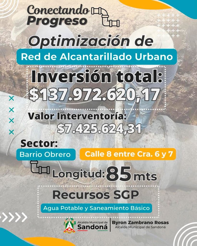 Proyecto alcantarillado calle 8