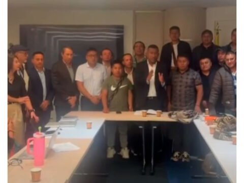 Reunión Gobernador con comunidades indígenas