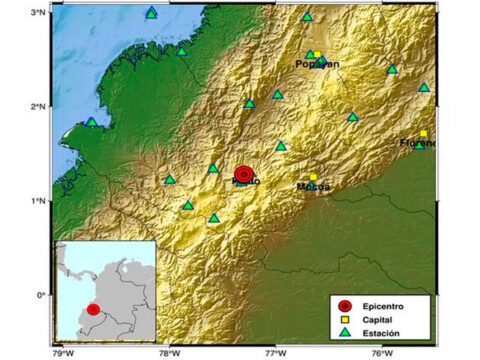 Sismo en Genoy, Pasto