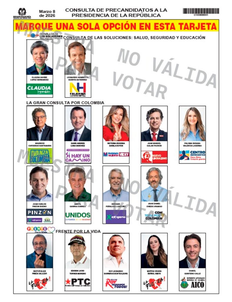 Consultas presidenciales,
