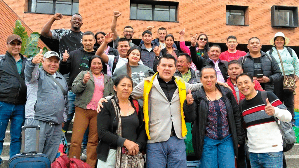 Delegación de Nairño presente en Ecoovida