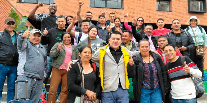 Delegación de Nairño presente en Ecoovida